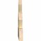 Ekena Millwork Saratoga Rough Sawn Timber Gable Bracket, Douglas Fir, 48"W x 22"H x 2"D x 6"F, 11/12 Pitch GBW048X22X0206SAR00RDF - alternate 3